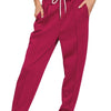 Zenana Drawstring Scuba Sweatpants with Pockets - CABERNET