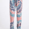 BiBi Tie Dye French Terry Casual Pants - MULTI