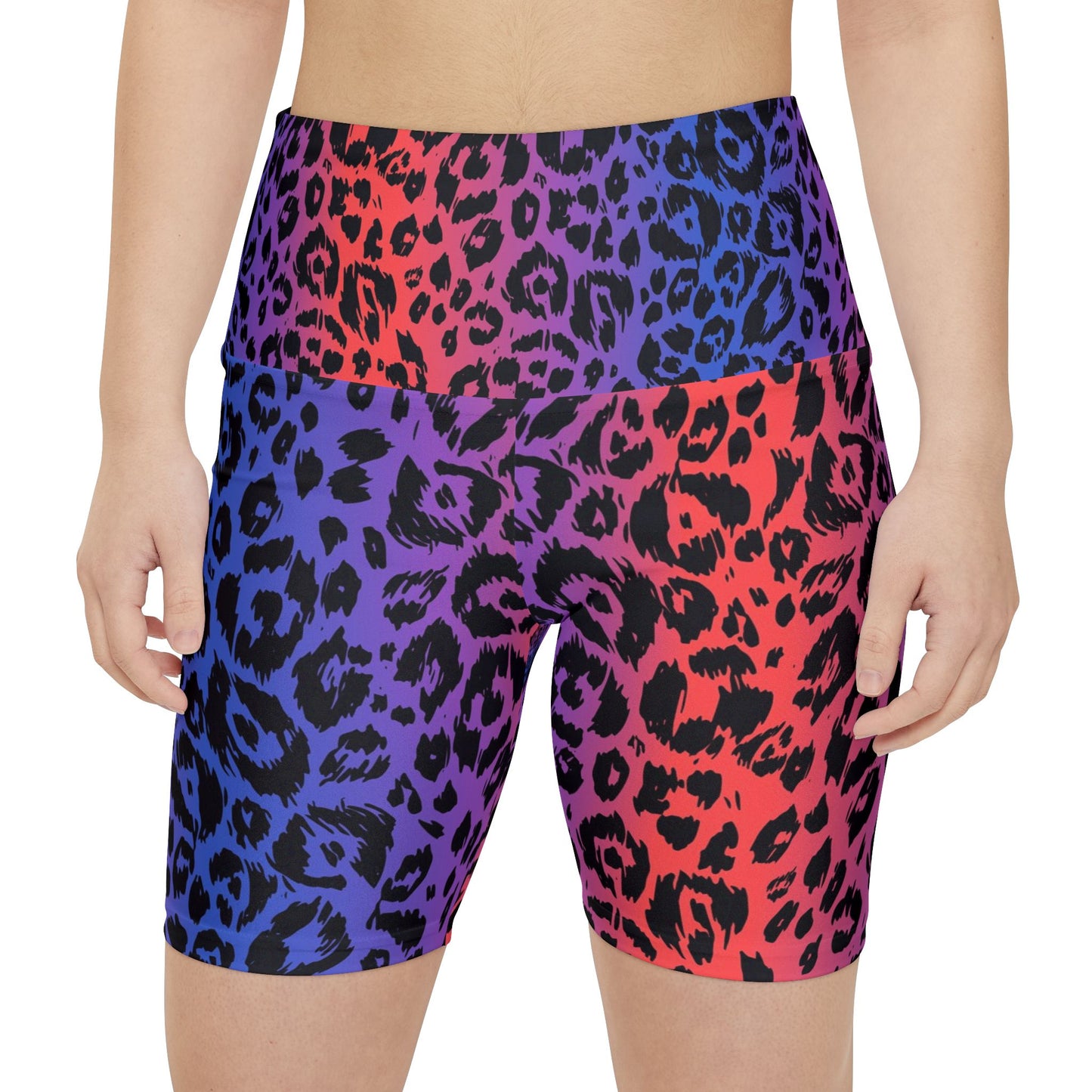 🐆 Farnelli Leopard Spirit Workout Shorts