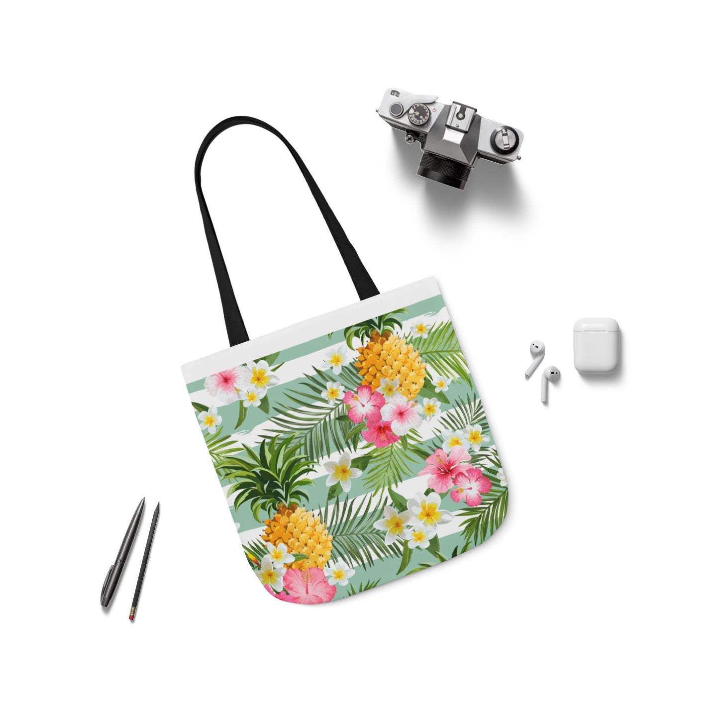 Tropical Canvas Tote Bag