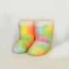 Thermal Fuzzy Platform Boots - Multi