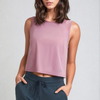 Crop Tank Top - Pink