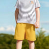 Children's Striped Crew Neck T-Shirt - White