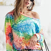 BiBi Tie Dye Soft Knit Jersey T-Shirt - MULTI
