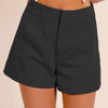 BiBi Bandless Tailored Shorts - BLACK
