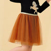 Children's Horse Long Sleeve Tulle Dress - Black