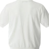Men's Button Detail Short Sleeve Knit Polo - White