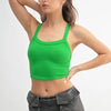 MONO B Seamless Solid Cami - APPLE GREEN