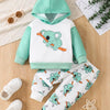 Children's Koala Graphic Hoodie & Pants Set - White