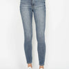 Judy Blue Full Size Tummy Control Contrast Wash Skinny Jeans - Medium