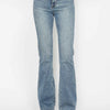 Judy Blue Full Size Tummy Control Back Embroidered Pocketed Bootcut Jeans Plus Size - LONG INSEAM
