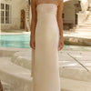 Tube Mermaid Maxi Dress - Off-white
