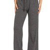 Zenana Ribbed Drawstring Lounge Pants - BLACK