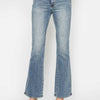 Judy Blue Full Size Tummy Control Back Embroidered Pocketed Bootcut Jeans Plus Size - REG INSEAM
