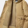 Men's Plus Size Casual Lightweight Bomber Jacket - Khaki