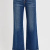 RISEN Full Size Tummy Control Bootcut Jeans Plus Size - Dark