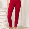 Judy Blue Full Size High Waist Tummy Control Skinny Jeans - Scarlet