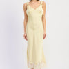 Emery Midi Dress - Butter Yellow