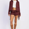 Sasha Jacket - Wine