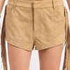 Sasha Mini Shorts - Latte