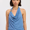Tori Halter Top - Cobalt