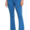 Zenana Buttery Soft Flare Leg High Waist Yoga Pants - CLASSIC BLUE
