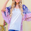 And The WhyFloral Print Bell Sleeve Top - IVORY