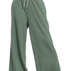 Zenana Scuba Drawstring Pants - DK FOREST