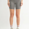 MONO B Venice Cloud Light Sculpt Biker Shorts - NEW PEWTER