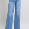 Judy Blue Full Size Wide Leg Jeans with Pockets - Medium