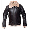 B3 Shearling Aviator Bomber Jacket - -