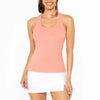 MONO B Slim Fit Scoop Neck Tank - WATERMELON
