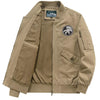 Men's Plus Size Lightweight Zip Up Jacket - Khaki