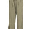 Zenana Linen Drawstring Pants - LT OLIVE