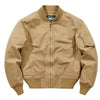 Men's Plus Size Zip Up Classic Bomber Jacket - Khaki