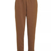 Zenana Scuba Capri Sweatpants with Pocket - BROWN