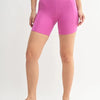 MONO B Venice Cloud Light Sculpt Biker Shorts - NEW ORCHID