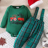 Children's First Christmas Outfit Set - Green