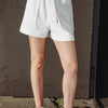 CALL MY LOVELY SHORTS - WHITE