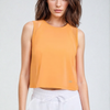 Crop Tank Top - Orange