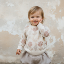 Girl wearing comfortable everyday outfit designed for play and movement