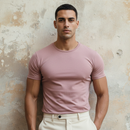 Man wearing a classic men’s t-shirt styled for everyday casual wear
