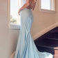 Juliet 276 Stone Accented Long Mermaid Gown