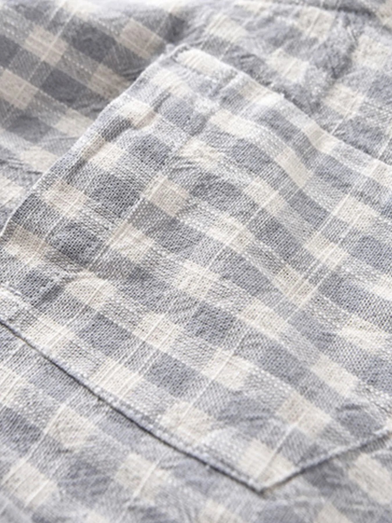 Men's Plus Size Plaid Button Up Long Sleeve Shirt - Farnelli