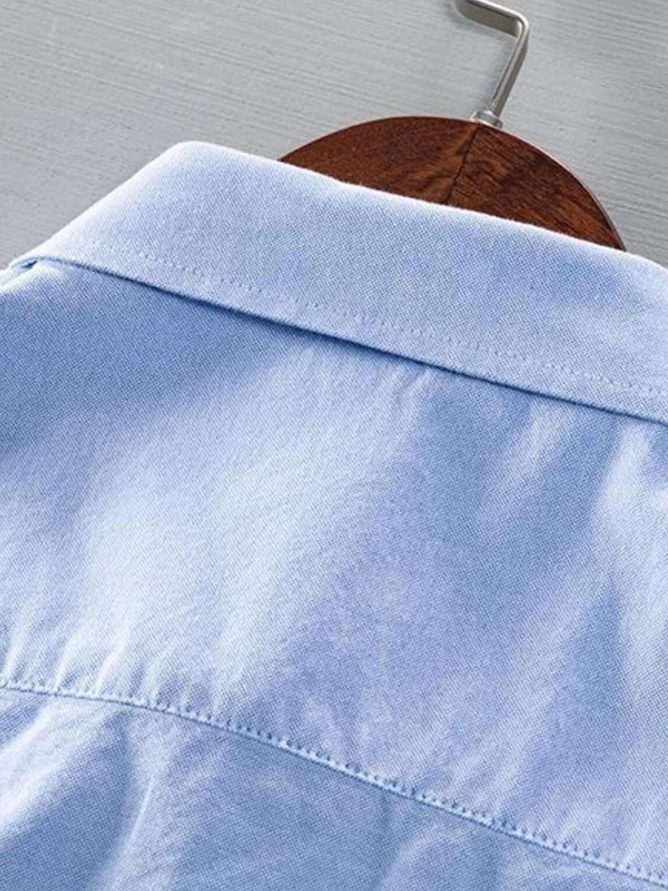 Men's Plus Size Button Up Long Sleeve Shirt - Farnelli