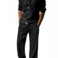 Men's Full Size Button Up Long Sleeve Shirt and Pants Plus Size - Farnelli