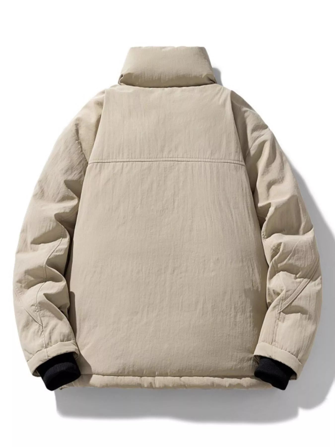 Men's Plus Size Plaid Lined Zip Up Jacket - Farnelli