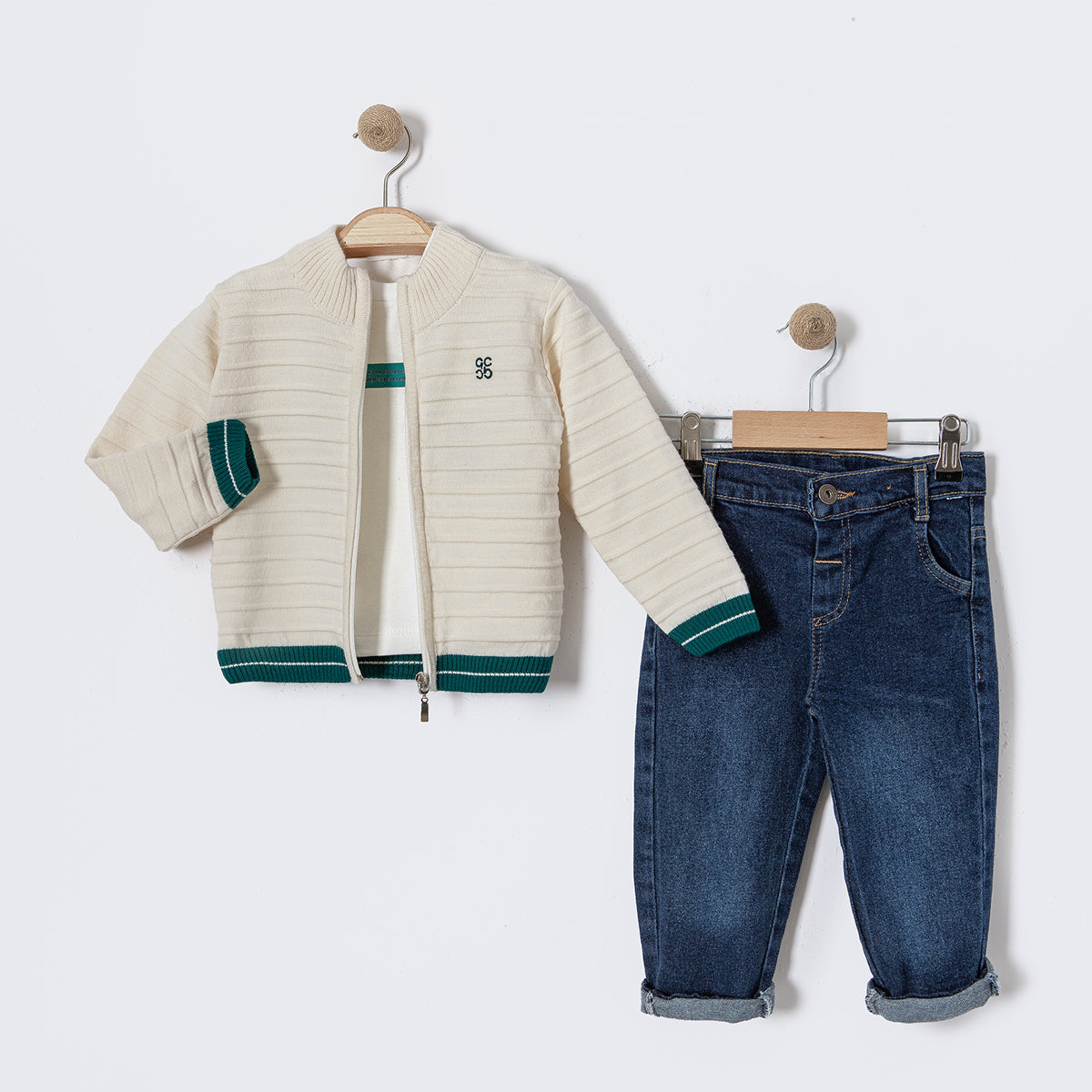 Little Lex Baby 3PC Knit Set-0