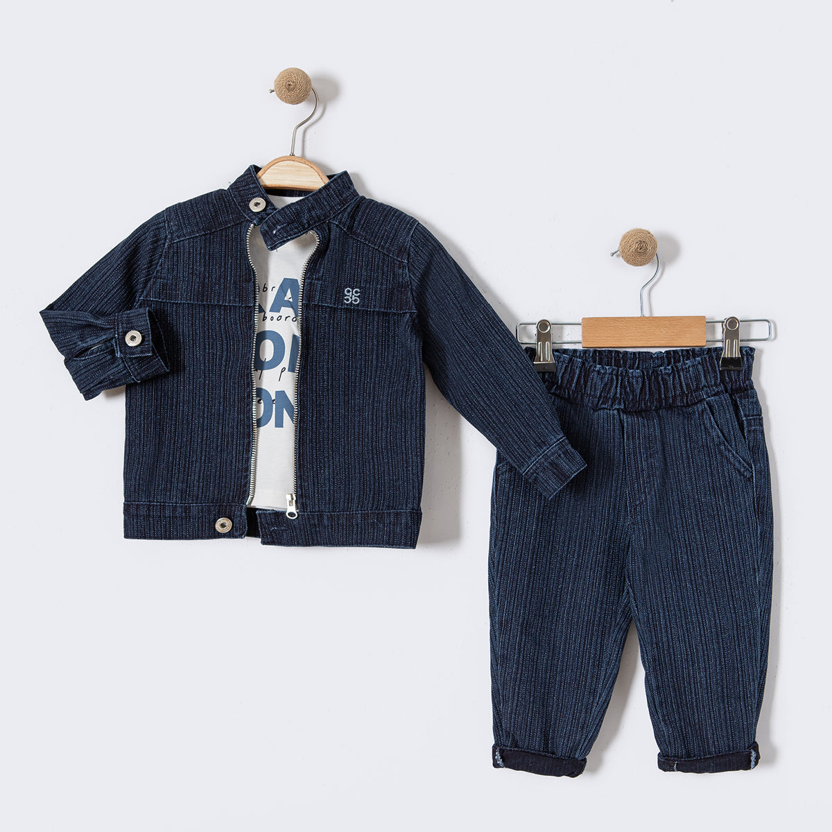 Denim Daniel Baby 3PC Casual Set-0