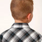 Roper Ghostly Gallop (White) - Boy's Western Shirt